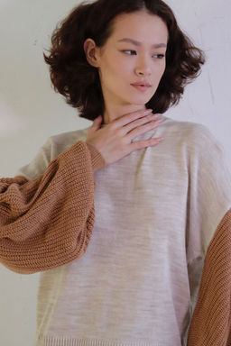 10494 Джемпер с объёмными рукавами - Martichelli фото 4