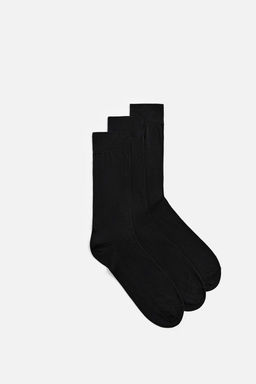 3-PACK OF MERCERISED COTTON SOCKS - Zara фото 2