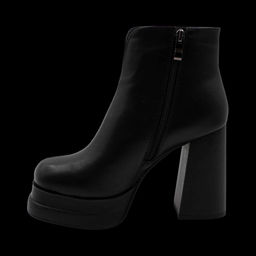 Ботинки из натуральной кожи Р-188-1 черные