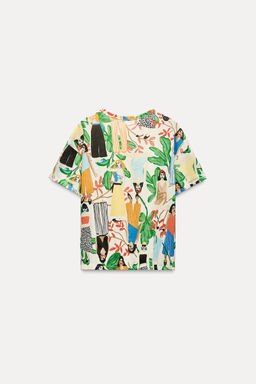 PRINTED T-SHIRT - Zara фото 35