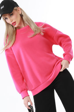 Свитшот розовый теплый - Dstrend фото 3