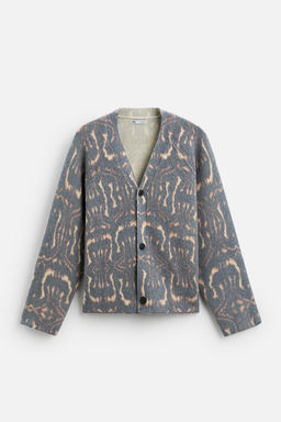 ABSTRACT PRINT CARDIGAN - Zara фото 6