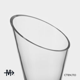 Декантер Magistro «Сфера», 2 л, 15×15×30 см, стекло, прозрачный