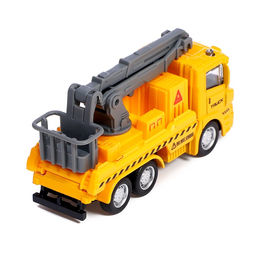 Машинка металлическая Строительная техника. Кран, МИКС - Simaland фото 3