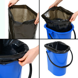 Мешок для ведра-туалета, 35 × 30 × 70 см, 50 мкм, в наборе 10 шт.