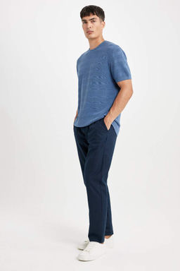 Хлопковые брюки скинни Jogger - Defacto фото 2