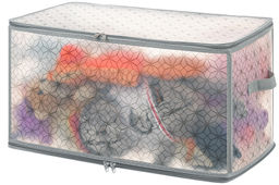Кофр складной для хранения 52*30*30 см Витраж на молнии, пластик