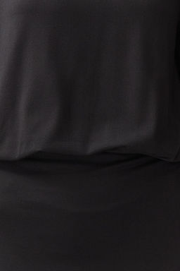 TRENDYOLMILLA Beyaz Duz Yumusak Kumasl? Fitted/Vucuda Oturan K?sa Kollu Esnek Orme Elbise TWOSS24EL00756 фото 12