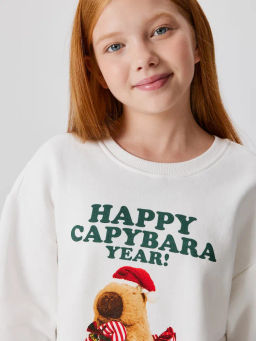 ACOOLA / Джемпер детский для девочек Somalia молочный