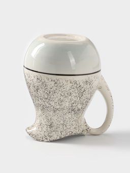 Набор посуды Керамика ручной работы «Персия», 3 предмета: кувшин 1.5 л, кружки 350 мл, бежевый