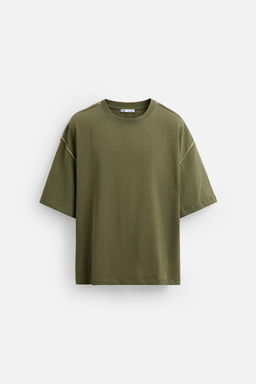CONTRAST T-SHIRT - Zara фото 7
