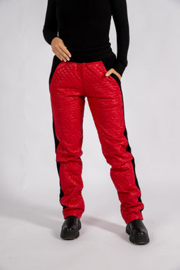 Брюки женские утепленные С211 Красный от фабрики Спортсоло