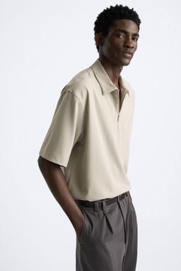 ZIPPED POLO SHIRT - Zara фото 15