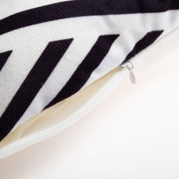 Наволочка декоративная Этель Геометрия Полосы 40х40 см, велюр  фото 4