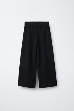 KNITTED WIDE-LEG TROUSERS - Zara фото 7