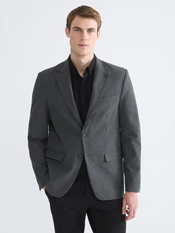 Standart Kal?p Erkek Blazer Ceket