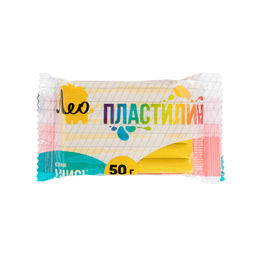 Лео Учись Пластилин классический, группа 1 LNMC-50 50 г ( в пакете ) 10 шт 1 цв. желтый/yellow