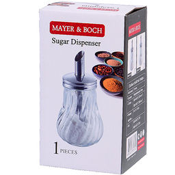 40475 Сахарница с дозатором 230мл стекло/нерж MB (х96) - Mayer&boch фото 3