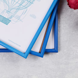 Фоторамка для фото 21×30 см Keep memories, Violet, синий, (пластиковый экран)