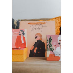 Пакет ламинированный квадратный You are perfect, 30 30 12 см - Дарите счастье фото 6