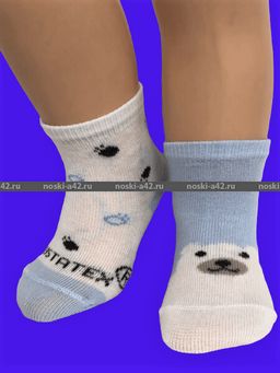 Цена за 5 пар. 5 ПАР - ЮстаТекс носки подростковые 1с8 (3с35) хлопок с лайкрой черные - 5 пар 20-22 - Юста-текс фото 12