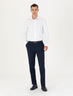 Рубашка Pierre Cardin Slim Fit белая