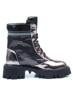 01-C1101-2 GOLD Ботинки женские (натуральная кожа, байка) - Фабричный китай фото 11