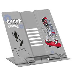 Подставка для книг и учебников арт.59880/ 24 РОБОТ НА СКЕЙТЕ