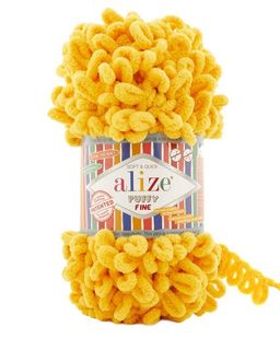 Пряжа Alize - Пуффи файн (Puffy fine), упаковка 5 шт