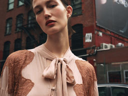 LACE COMBINATION TIE DRESS - Zara фото 20