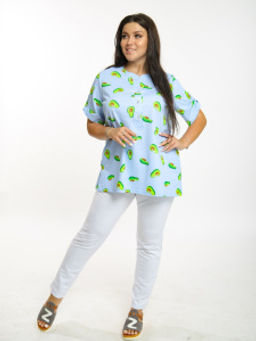 755/1 Футболка "голубой"