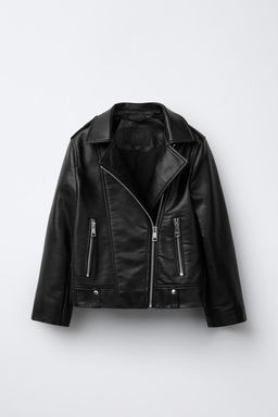 LEATHER EFFECT JACKET