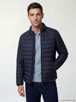 Standart Kal?p Dik Yaka Erkek ?i?me Mont