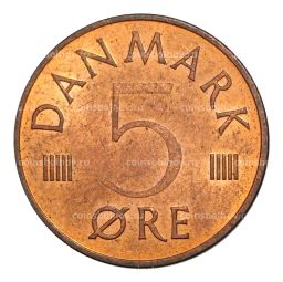 5 эре 1973 года Дания