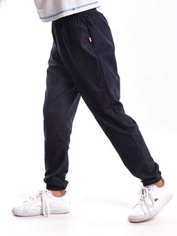 Брюки для девочки UD 7087 т.синий - Mini maxi фото 3