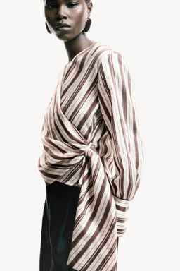 Blusa cruzada - H&m фото 3
