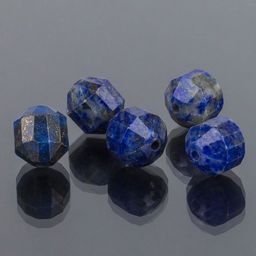 Бусины для украшений из Лазурита огранка (10 шт)