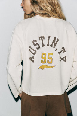 SLOGAN SWEATSHIRT - Zara фото 11
