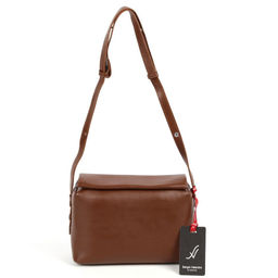 Женская кожаная сумка Sergio Valentini SV-785 Кофе  фото 2