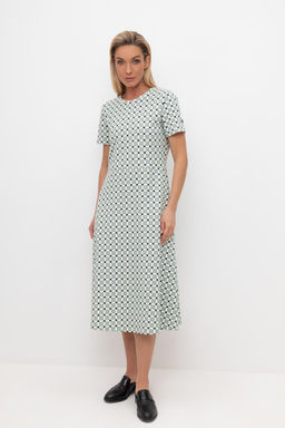 Платье Very Neat ЕВТ 5044 из интерлока комбинированная