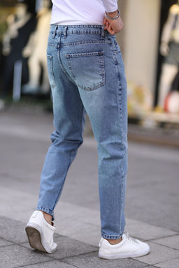 Ac?k Mavi Boyfriend Kot Pantolon Jeans TMNAW25JE00020