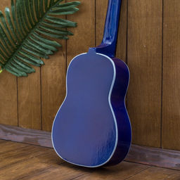 Сувенирный музыкальный инструмент гитара-укулеле «Цветы», 55×20×6 см