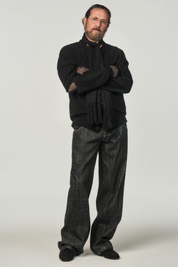 RELAXED-FIT STRAIGHT-LEG JEANS X STEFANO PILATI