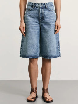 Джинсовые шорты бермуды / Zarina  фото 3