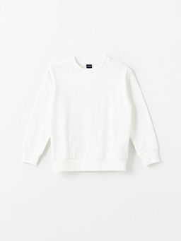 Bisiklet Yaka Erkek ?ocuk Sweatshirt