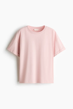 Camiseta de algod?n de corte holgado