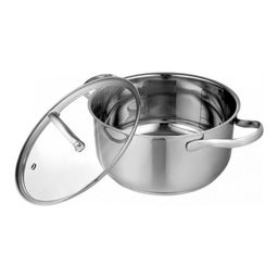 Кастрюля с крышкой Walmer Glasgow, 3 л, цвет хром  фото 4