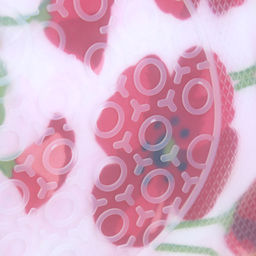 Прихватка-варежка (рукавица) силиконовая 23х18,5х1,5см, подкладка хлопок с ватином, цвета микс (Китай) - Домашняя мода фото 3