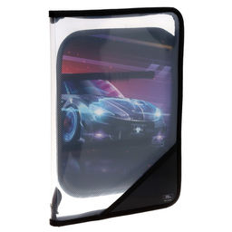 Папка для труда, А4, пластиковая, 23×32.5×2.5 см «Тачка»