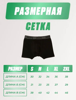 Трусы мужские ADN арт. 2707